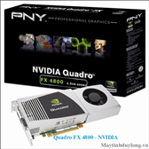 Cạc Màn Hình đồ họa/ Nvidia Quadro FX 4800/ 1.5Gb/ 384bit-GDDR3