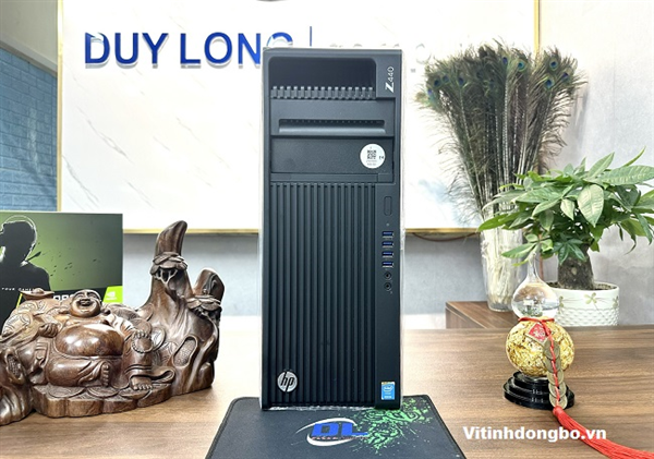 HP WorkStation Z440, Xeon E5-2680v4, VGA GT730 4G, DDR4 16G, ổ NVME 256G + HDD 500G đồ họa GAMING
